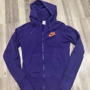 Purple nike hoodie